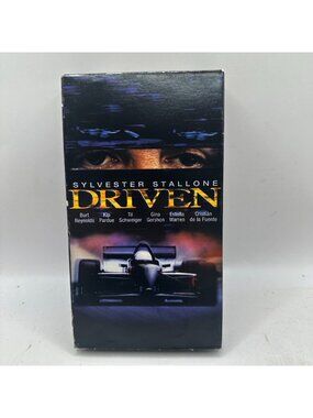 Driven VHS 2001 Sylvester Stallone Racing Drama PG-13 Warner Bros